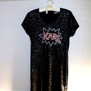 Karl Lagerfeld ‘KARL’ Sequin Dress